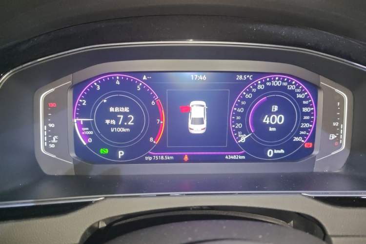 Used Volkswagen Magotan 2023 2 Million Units Commemorative Edition 330TSI DSG Luxury Version Instrument Cluster