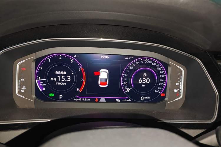 Used Volkswagen Magotan 2023 2 Million Units Commemorative Edition 330TSI DSG Luxury Version Instrument Cluster