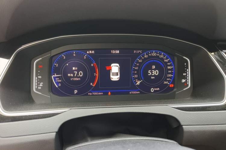 Used Volkswagen Magotan 2023 2 Million Units Commemorative Edition 330TSI DSG Luxury Version Instrument Cluster