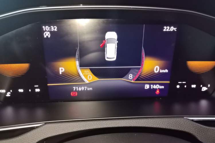 Used Volkswagen Magotan 2023 2 Million Units Limited Edition 330TSI DSG Leading Version Instrument Cluster
