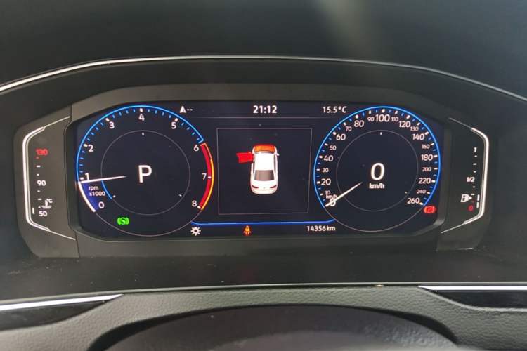 Used Volkswagen Magotan 2023 2 Million Units Commemorative Edition 330TSI DSG Luxury Version Instrument Cluster