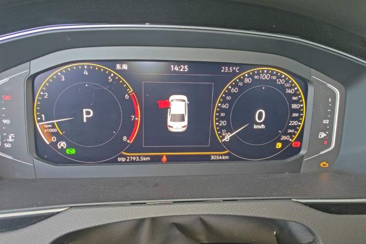 Used Volkswagen Magotan 2023 2 Million Units Commemorative Edition 330TSI DSG Luxury Version Instrument Cluster