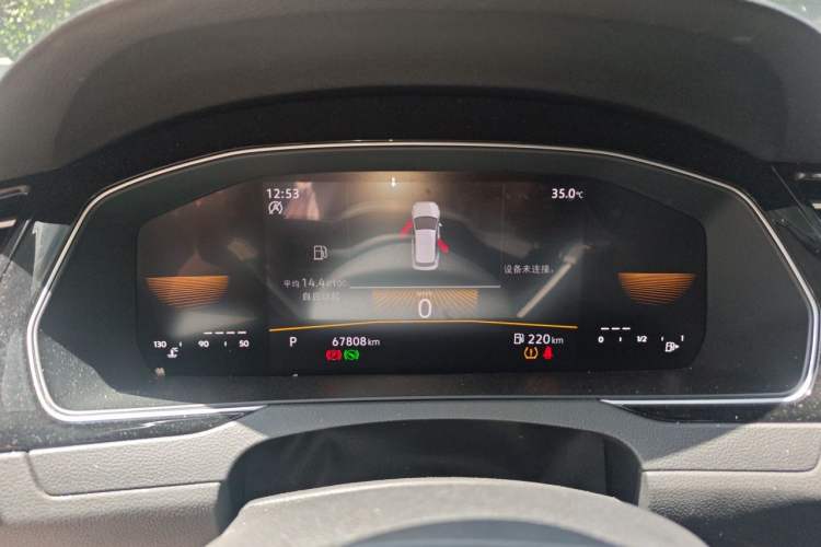 Used Volkswagen Magotan 2023 2 Million Units Limited Edition 330TSI DSG Leading Version Instrument Cluster