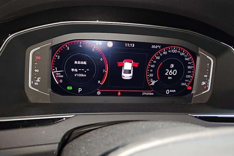 Used Volkswagen Magotan 2023 2 Million Units Commemorative Edition 330TSI DSG Luxury Version Instrument Cluster