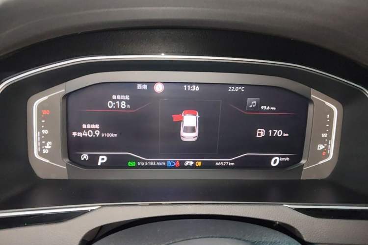Used Volkswagen Magotan 2023 2 Million Units Commemorative Edition 330TSI DSG Luxury Version Instrument Cluster