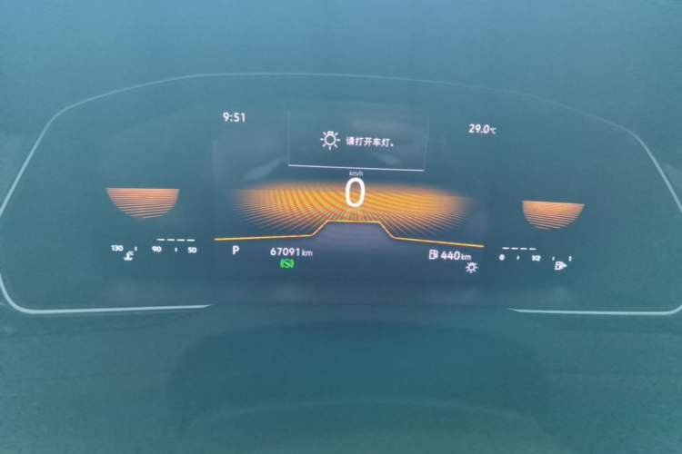 Used Volkswagen Magotan 2023 2 Million Units Limited-Edition 280TSI DSG Comfort Version Instrument Cluster