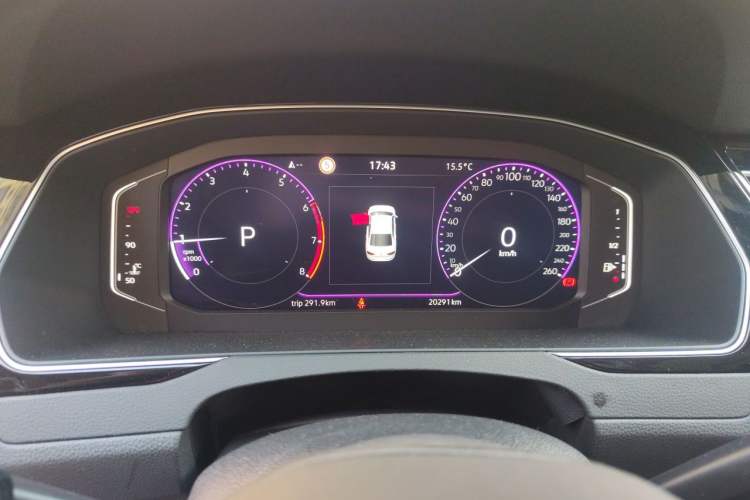 Used Volkswagen Magotan 2023 2 Million Units Commemorative Edition 330TSI DSG Luxury Version Instrument Cluster