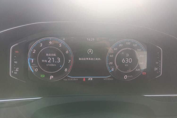 Used Volkswagen Magotan 2023 2 Million Units Commemorative Edition 330TSI DSG Luxury Version Instrument Cluster