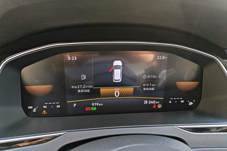 Used Volkswagen Magotan 2023 2 Million Units Limited-Edition 280TSI DSG Comfort Version Instrument Cluster