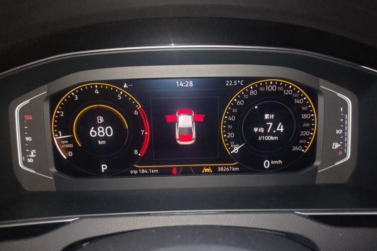 Used Volkswagen Magotan 2023 2 Million Units Limited Edition 330TSI DSG Leading Version Instrument Cluster