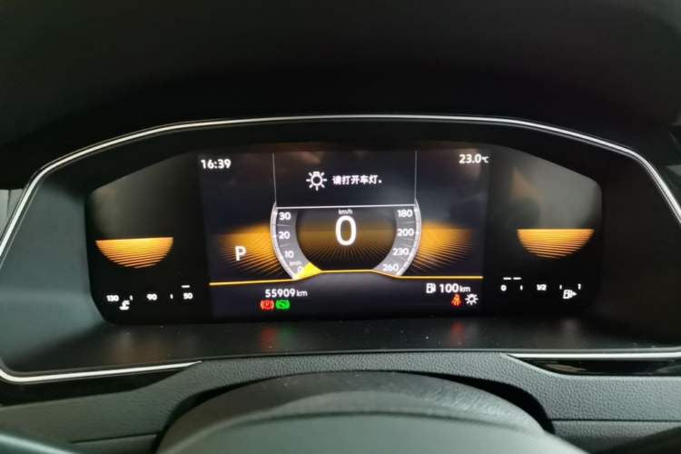Used Volkswagen Magotan 2023 2 Million Units Limited Edition 330TSI DSG Leading Version Instrument Cluster