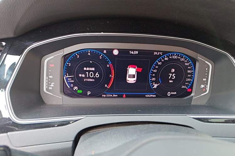 Used Volkswagen Magotan 2023 2 Million Units Commemorative Edition 330TSI DSG Luxury Version Instrument Cluster