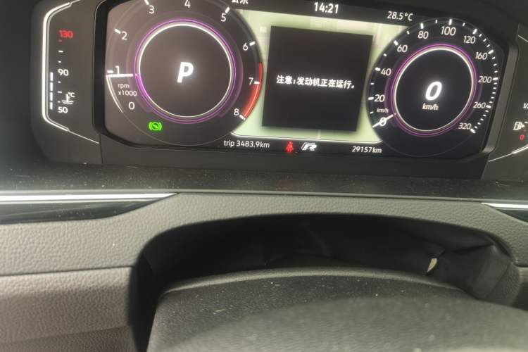Used Volkswagen Magotan 2023 2 Million Units Limited-Edition 380TSI DSG Flagship Version Odometer Close Up