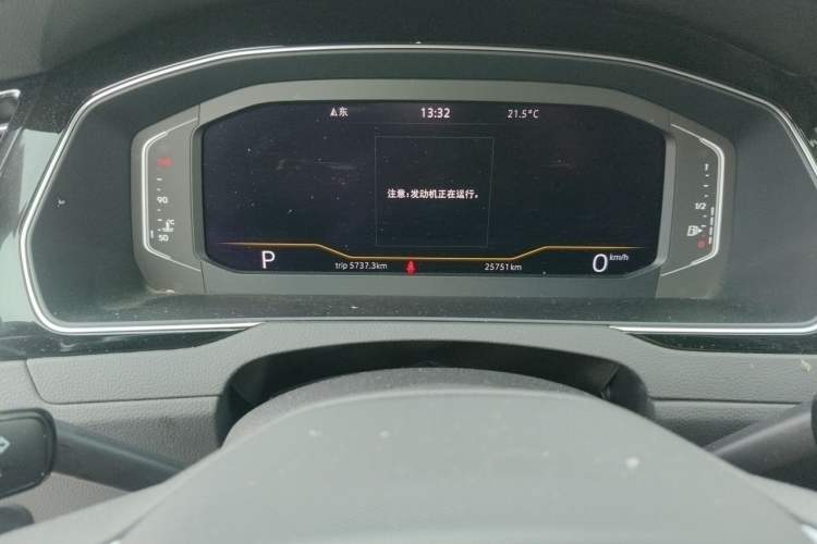 Used Volkswagen Magotan 2023 2 Million Units Commemorative Edition 330TSI DSG Luxury Version Odometer Close Up