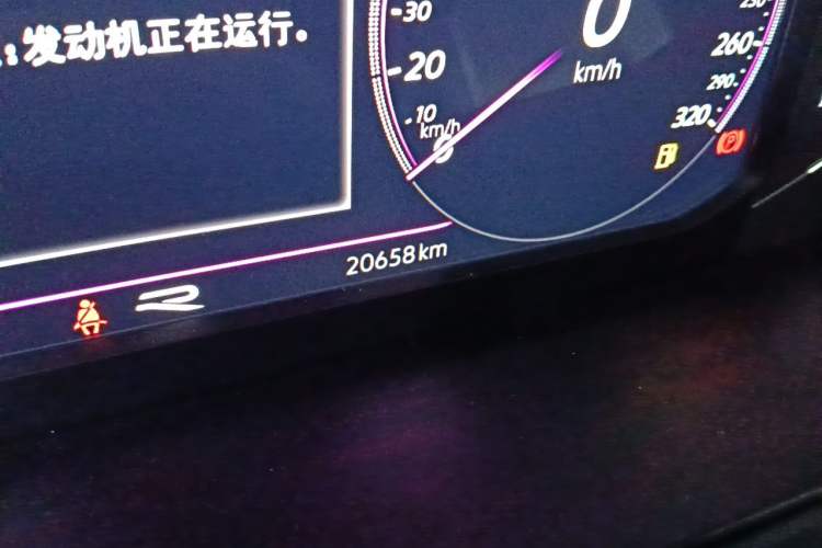 Used Volkswagen Magotan 2023 2 Million Units Commemorative Edition 330TSI DSG Luxury Version Odometer Close Up