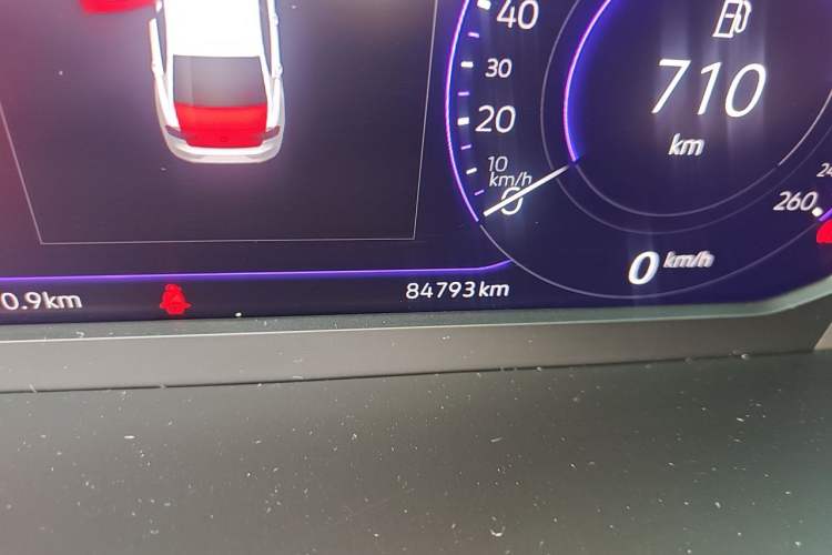 Used Volkswagen Magotan 2023 2 Million Units Commemorative Edition 330TSI DSG Luxury Version Odometer Close Up