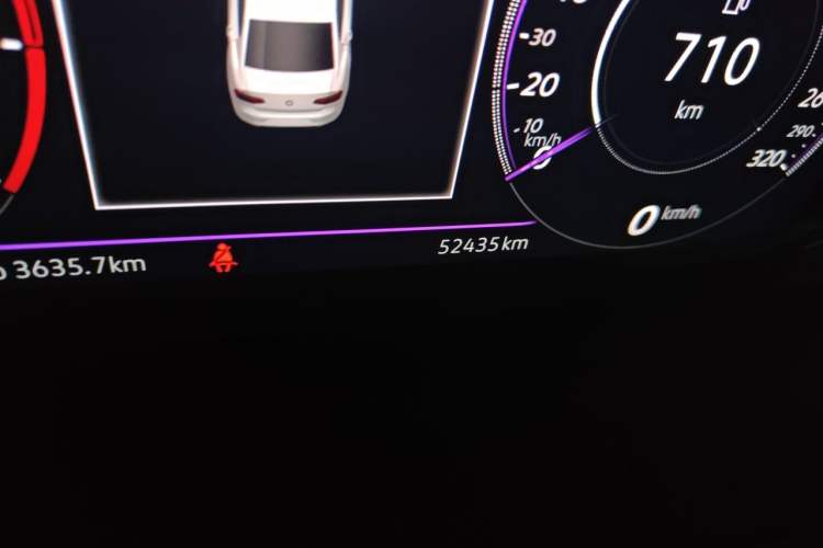 Used Volkswagen Magotan 2023 2 Million Units Commemorative Edition 330TSI DSG Luxury Version Odometer Close Up
