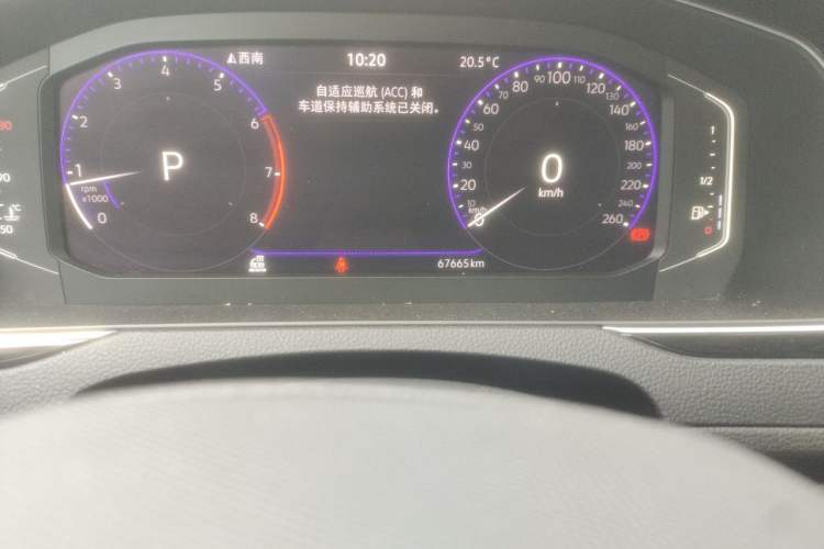 Used Volkswagen Magotan 2023 2 Million Units Commemorative Edition 330TSI DSG Luxury Version Odometer Close Up