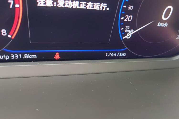 Used Volkswagen Magotan 2023 2 Million Units Commemorative Edition 330TSI DSG Luxury Version Odometer Close Up