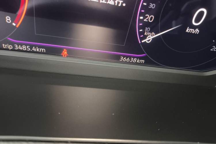 Used Volkswagen Magotan 2023 2 Million Units Commemorative Edition 330TSI DSG Luxury Version Odometer Close Up
