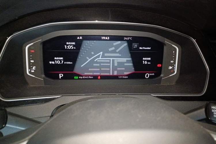 Used Volkswagen Magotan 2023 2 Million Units Commemorative Edition 330TSI DSG Luxury Version Odometer Close Up