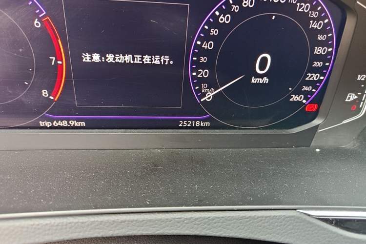 Used Volkswagen Magotan 2023 2 Million Units Commemorative Edition 330TSI DSG Luxury Version Odometer Close Up