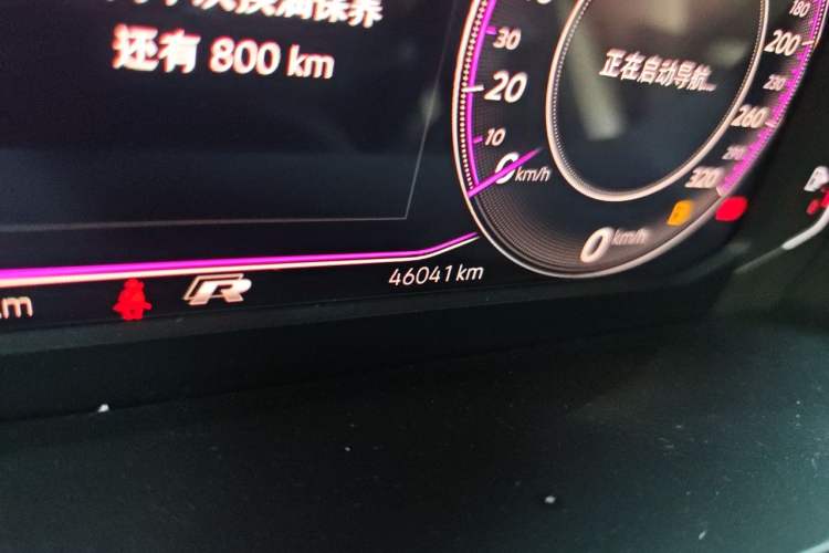 Used Volkswagen Magotan 2023 2 Million Units Commemorative Edition 330TSI DSG Luxury Version Odometer Close Up