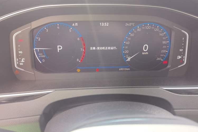 Used Volkswagen Magotan 2023 2 Million Units Commemorative Edition 330TSI DSG Luxury Version Odometer Close Up
