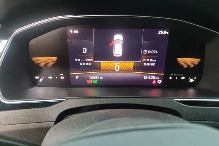 Used Volkswagen Magotan 2023 2 Million Units Limited-Edition 280TSI DSG Comfort Version Odometer Close Up