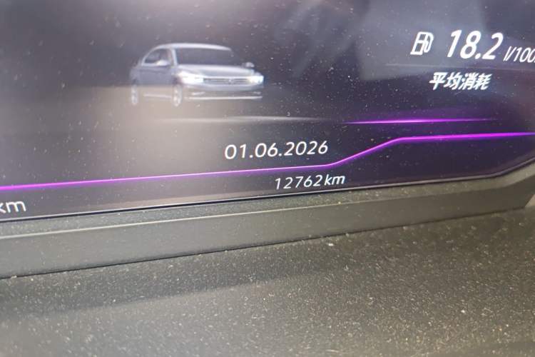 Used Volkswagen Magotan 2023 2 Million Units Commemorative Edition 330TSI DSG Luxury Version Odometer Close Up