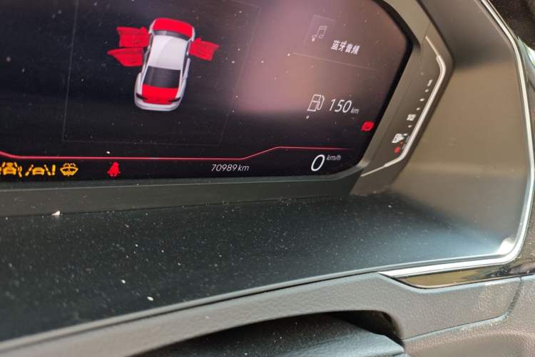 Used Volkswagen Magotan 2023 2 Million Units Commemorative Edition 330TSI DSG Luxury Version Odometer Close Up
