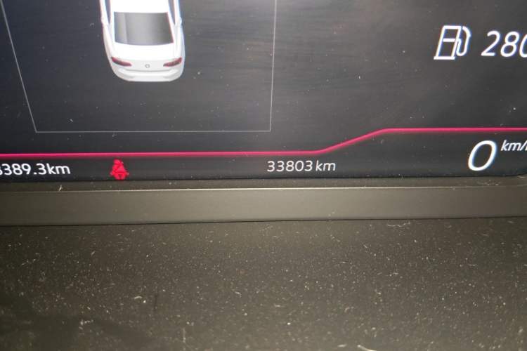Used Volkswagen Magotan 2023 2 Million Units Commemorative Edition 330TSI DSG Luxury Version Odometer Close Up