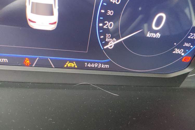 Used Volkswagen Magotan 2023 2 Million Units Commemorative Edition 330TSI DSG Luxury Version Odometer Close Up