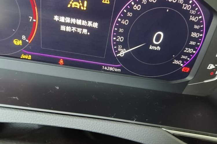 Used Volkswagen Magotan 2023 2 Million Units Commemorative Edition 330TSI DSG Luxury Version Odometer Close Up