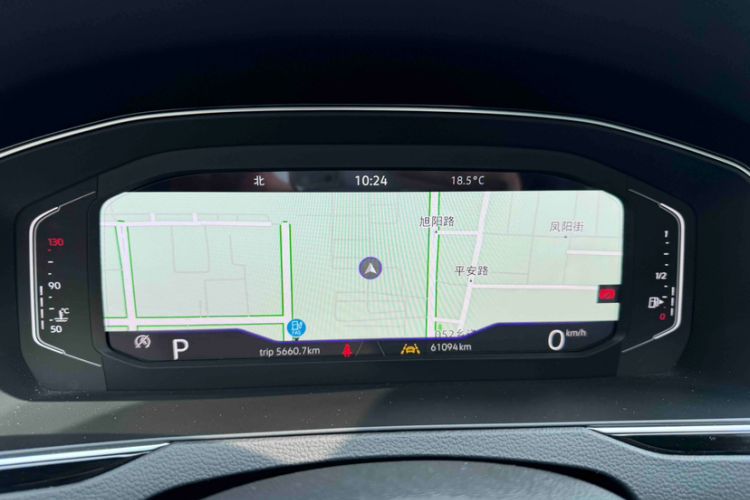 Used Volkswagen Magotan 2023 2 Million Units Commemorative Edition 330TSI DSG Luxury Version Odometer Close Up