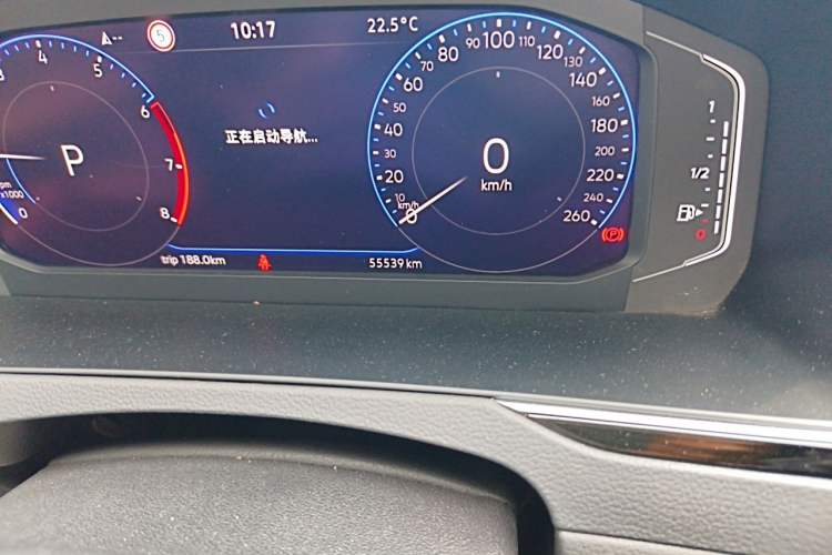 Used Volkswagen Magotan 2023 2 Million Units Commemorative Edition 330TSI DSG Luxury Version Odometer Close Up