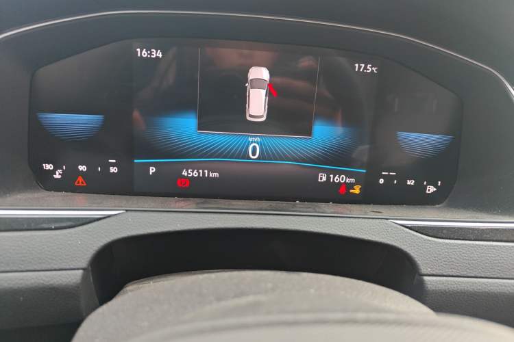 Used Volkswagen Magotan 2023 2 Million Units Limited Edition 280TSI DSG Leading Version Odometer Close Up