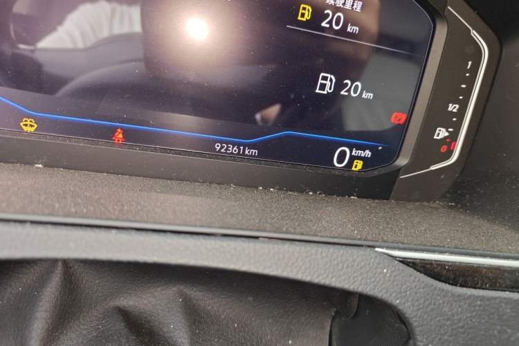Used Volkswagen Magotan 2023 2 Million Units Limited-Edition 380TSI DSG Flagship Version Odometer Close Up