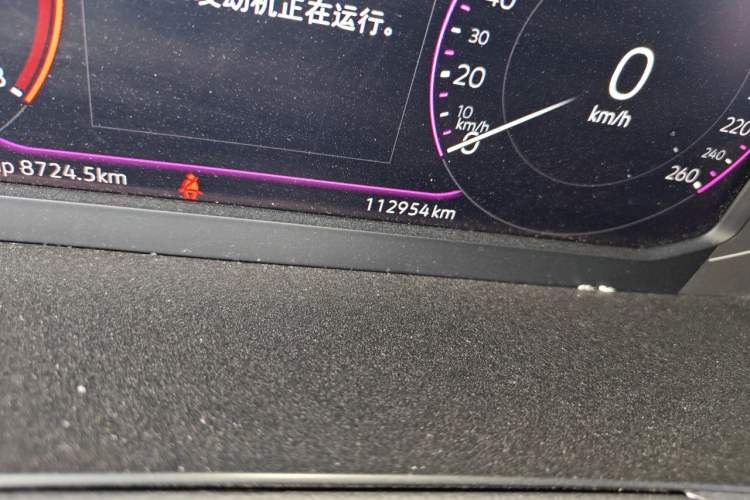 Used Volkswagen Magotan 2023 2 Million Units Commemorative Edition 330TSI DSG Luxury Version Odometer Close Up