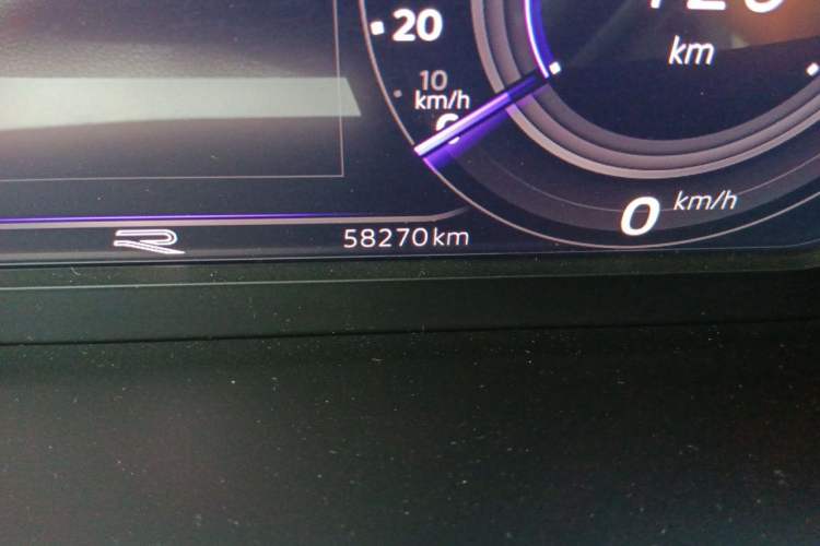 Used Volkswagen Magotan 2023 2 Million Units Limited-Edition 380TSI DSG Flagship Version Odometer Close Up
