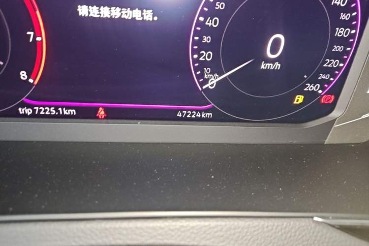 Used Volkswagen Magotan 2023 2 Million Units Commemorative Edition 330TSI DSG Luxury Version Odometer Close Up
