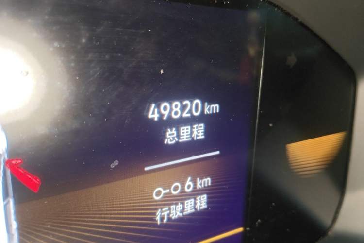 Used Volkswagen Magotan 2023 2 Million Units Limited Edition 330TSI DSG Leading Version Odometer Close Up