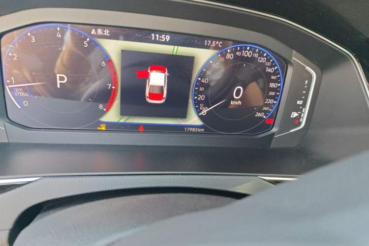 Used Volkswagen Magotan 2023 2 Million Units Commemorative Edition 330TSI DSG Luxury Version Odometer Close Up