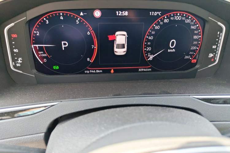 Used Volkswagen Magotan 2023 2 Million Units Commemorative Edition 330TSI DSG Luxury Version Odometer Close Up