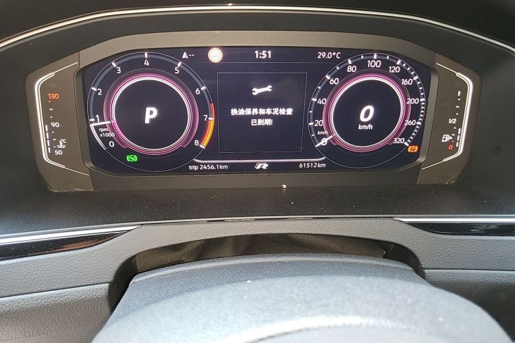 Used Volkswagen Magotan 2023 2 Million Units Commemorative Edition 330TSI DSG Luxury Version Odometer Close Up