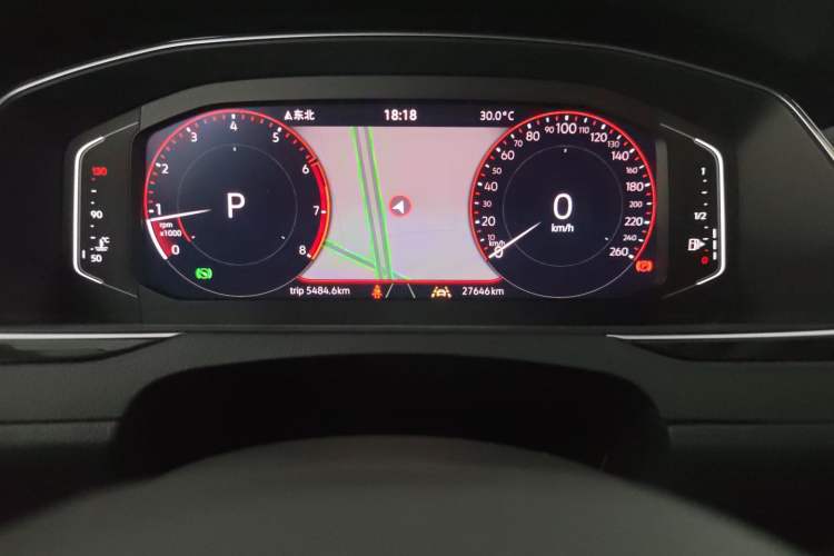 Used Volkswagen Magotan 2023 2 Million Units Commemorative Edition 330TSI DSG Luxury Version Odometer Close Up