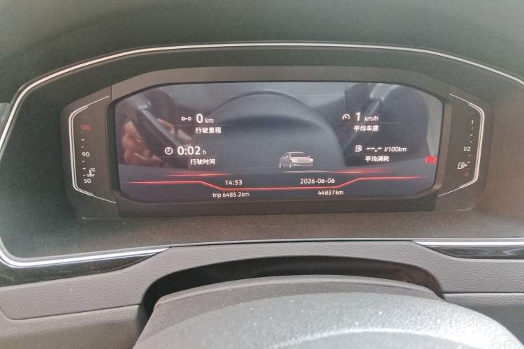 Used Volkswagen Magotan 2023 2 Million Units Commemorative Edition 330TSI DSG Luxury Version Odometer Close Up