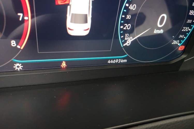 Used Volkswagen Magotan 2023 2 Million Units Commemorative Edition 330TSI DSG Luxury Version Odometer Close Up
