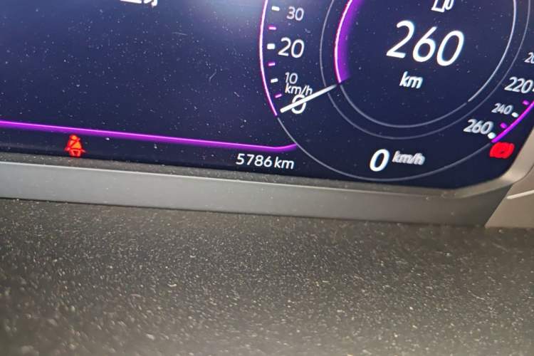 Used Volkswagen Magotan 2023 2 Million Units Limited-Edition 380TSI DSG Flagship Version Odometer Close Up