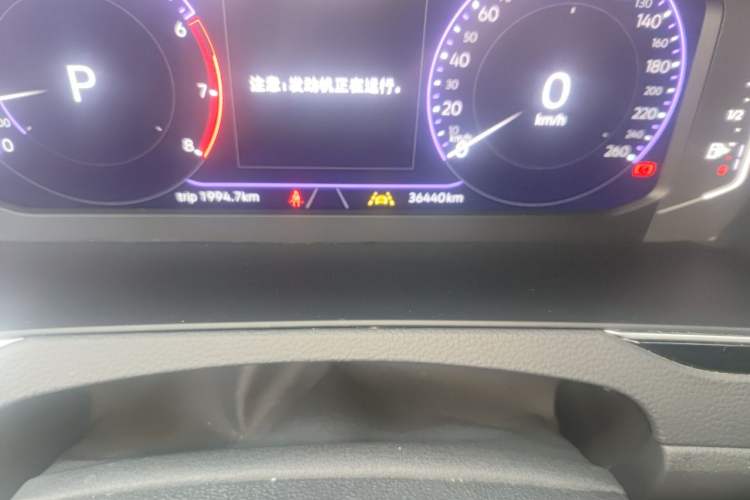 Used Volkswagen Magotan 2023 2 Million Units Commemorative Edition 330TSI DSG Luxury Version Odometer Close Up